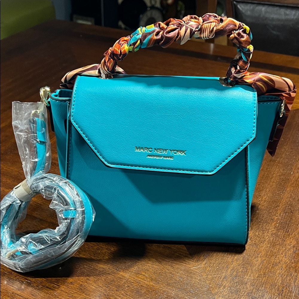 Marc New York Vibrant Blue Satchel